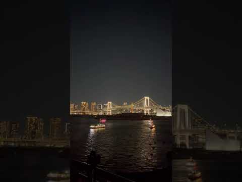 【4K】 Rainbow Bridge in X'mas season, Tokyo 〜ホリデーシーズンのレインボーブリッジ　#xmas #christmas #tokyo