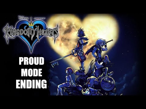 Kingdom Hearts - Proud Mode secret bosses and ENDING