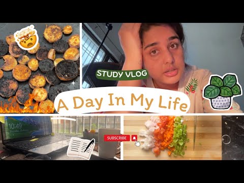 A Day full of Baarish🌧️,Khana🥘and Padhaai 📖 |Student life | V12| Anupama Devyal