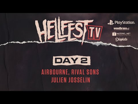 HELLFEST TV - Day 2 - Airbourne, Rival Sons, Julien Josselin