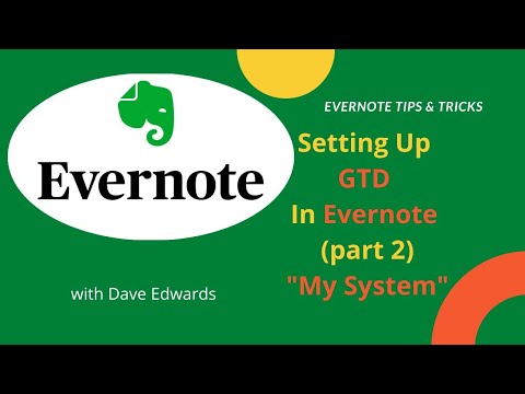 My GTD System In Evernote