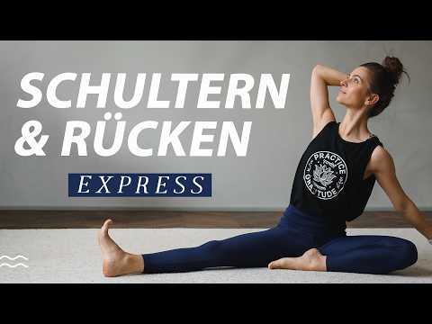 Yoga Upper Back, Shoulders & Neck | Release tension and improve mobility | 15 min.