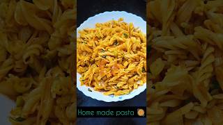 how to make spicy pasta in Telugu😋#indianfood #youtubeshorts #viral #tasty #homemade #shorts #music