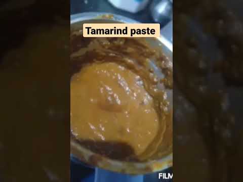 How to prepare and store tamarind paste for 6 months.