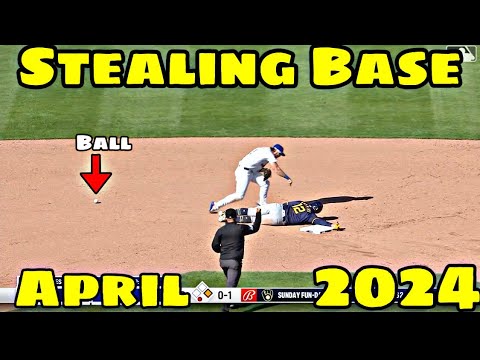 MLB | All Stealing Base April 2024