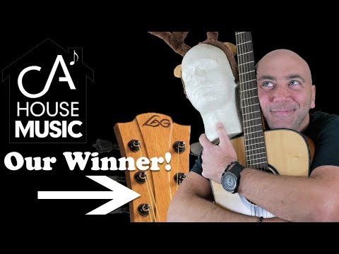 LAG T80D Acoustic Guitar Giveaway Winner!