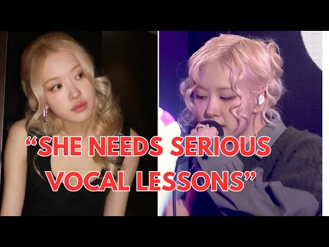 Rosé's Recent Live Vocals Spark Strongly Divided Reactions #blackpink #rosé #kpop