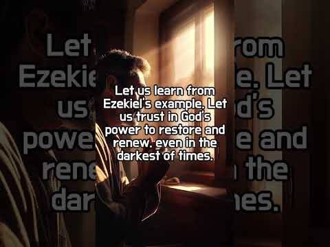 1 Minute Lesson of Ezekiel - A Prophet of Hope