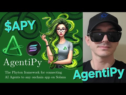 $APY - AGENTiPY TOKEN CRYPTO COIN HOW TO BUY APY PYTHON SOLANA METEORA RAYDIUM BLOCKCHAIN AI AGENT