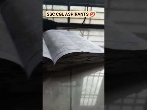 SSC CGL ASPIRANTS।#studyvlog #sscaspirantlife #minivlogandroid #governmentjobexam #shorts