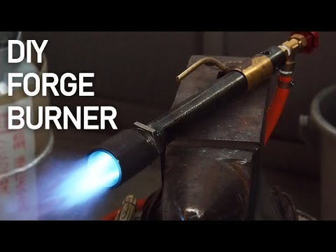 DIYでガスバーナー作ってみた。/ How tomake a propane forge burner.