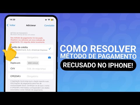 SEU MÉTODO DE PAGAMENTO FOI RECUSADO IOS