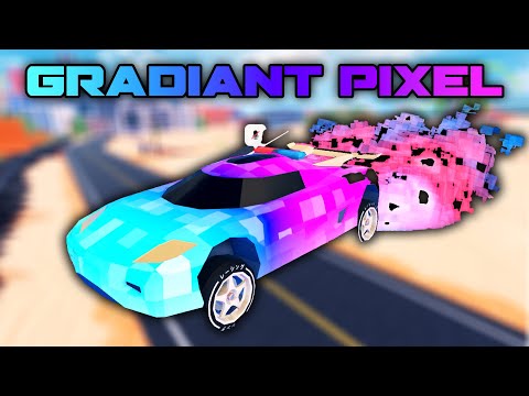 Getting the RARE Gradient Pixel in Roblox Jailbreak 2023