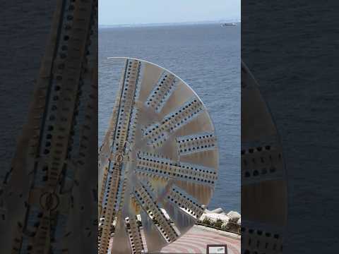 View of the cutter face used to drill undersea tunnel at Umihotaru, a man-made island in Tokyo bay!