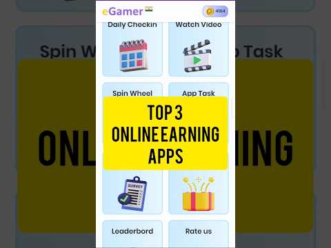 TOP 3 ONLINE EARNING APPS 💥 ||UPI WITHDRAWAL APP | 2024 #earningapp #newearningapp #shorts