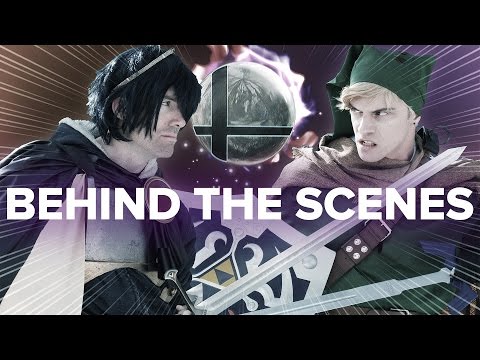 Super Smash Bros: Link Vs Marth - Behind The Scenes