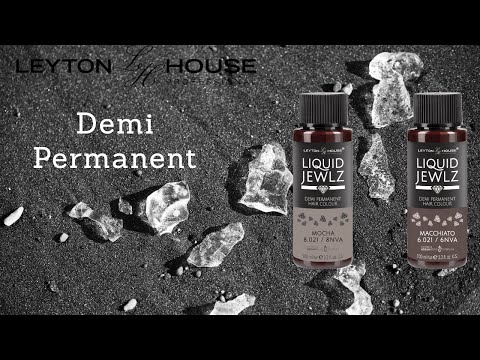 Demi permanent add shine, tone, root smudge, with no lift and no ammonia