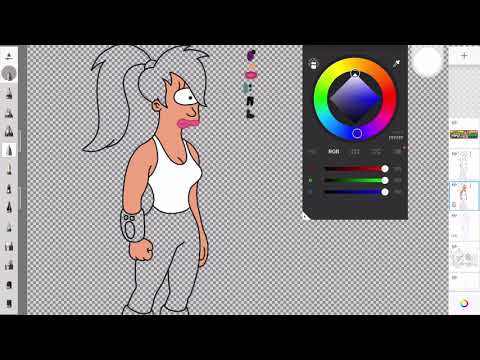 Futurama L for Leela in 60 Seconds