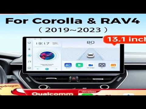 Ainavi 13.1 Inch For Toyota Corolla 2019 2021 2022 RAV4 RAV 4 2020 2023 Car Radio Carplay