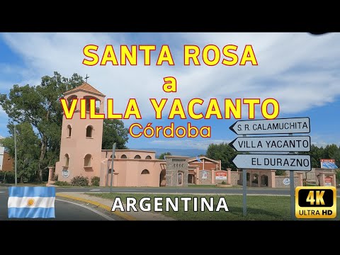 Córdoba Argentina - Santa Rosa de Calamuchita a Villa Yacanto - viaje 39