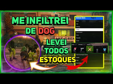 INFILTREI COM SKIN DE CACHORRO - MONSTER MENU