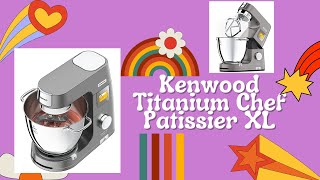 🍓🍏Kenwood Titanium Chef Patissier XL Stand Mixer UK for Baking | Powerful Food Mixer with K-Beater