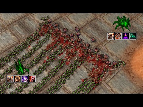 20 Lurkers vs 1000 Zerglings, who wins?