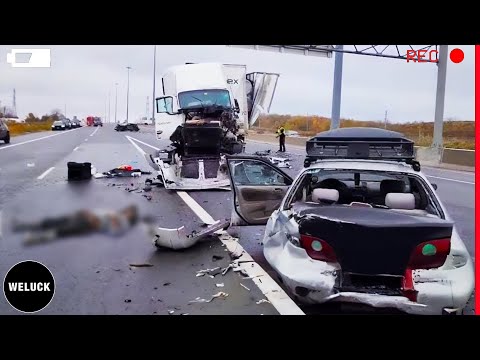 30 Tragic Moments! Drunk Driver Crashes On Road Got Instant Karma | Idiots In Cars!