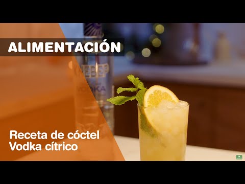 Receta de cóctel Vodka cítrico