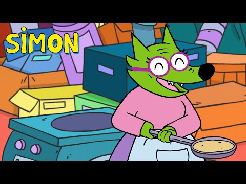 Grandma Wolf's Snacktime 🍪🌟 | Simon | New Season 5 Full Episode | Cartoons for Kids