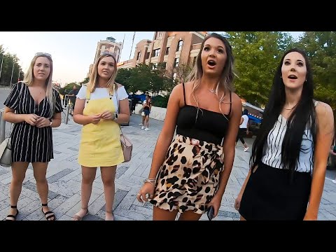 7 Girls React to Being Approached by a Stranger (during FB live)