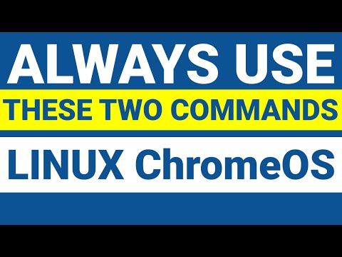 Fix Linux ChromeOS update problems with these two commands