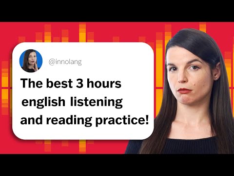 3 Hours of Listening and Reading Practice in English