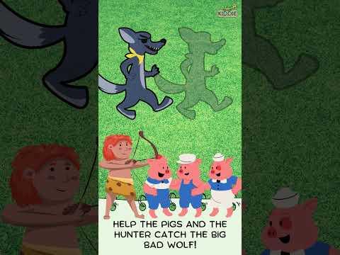 The Three Little Pigs Game: Trapping the Big Bad Wolf!