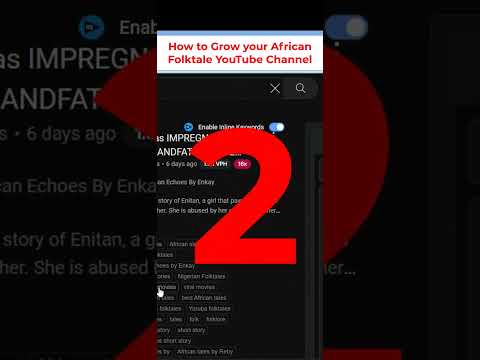 How to Grow your African Folktale YouTube Channel #tutorial #tips