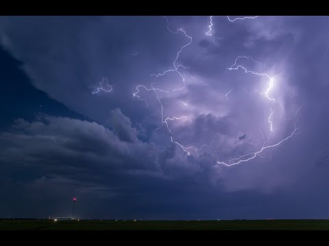 KANSAS DRIFTER-Stunning LP Supercell & Epic Lightning