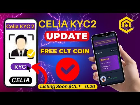 Celia Mining Update || Celia KYC 2 || How To Add Wallet Address On Celia App #celia #celiaminingapp