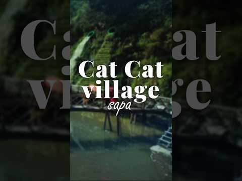 Sapa Cat Cat Village : Exploring Vietnam's Hidden Gem #vietnam #travel #sapa #shorts