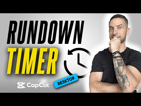 How to Create a Rundown Timer in CapCut (Full Tutorial)