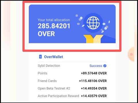 Over Protocol Airdrop Checker || Over Wallet Airdrop Allocation Check #overprotocol