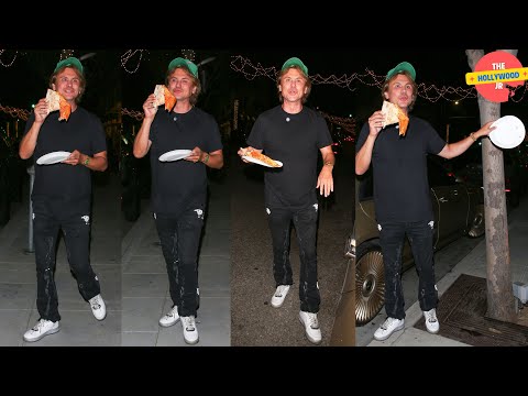 JONATHAN CHEBAN JOKES ABOUT WILD DIDDY PARTIES AFTER PIZZA NIGHT IN BEVERLY HILLS!!!