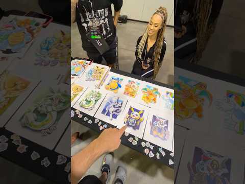 Amazing Custom Pokemon Art at Collect-A-Con