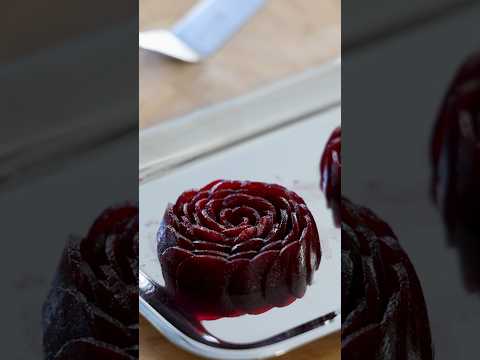 How To Make A Beetroot Rose! #shorts