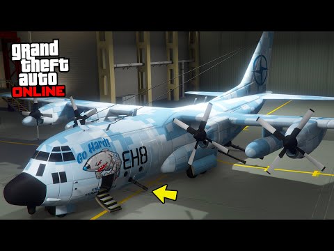 GTA 5 - Eberhard Titan 250 D (Lockheed AC-130) - DLC Vehicle | Drip Feed