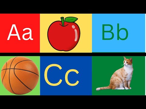 Alphabets, phonics song, abcd, a for apple b for ball c for cat, English varnamala, kids alphabets.