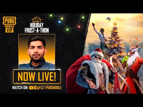 PUBG MOBILE VIP Holiday Frost-a-Thon: Festive Home Flip w/ @FarooqAhmadYT!