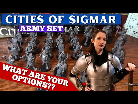 NEW MODELS! Cities of Sigmar Army Set! What Are Your Options?