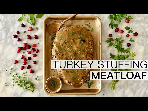 TURKEY STUFFING MEATLOAF