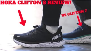 HOKA CLIFTON 8 Vs 7 Review & Comparison! BEST CLOUD-LIKE Budget Sneaker?!