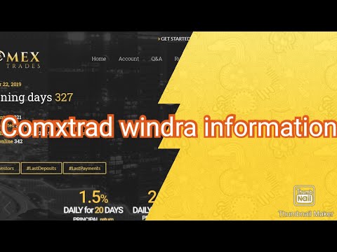 information about Comxtrad windra 👆👆👆👆👆👆